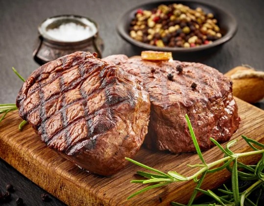 Perfekt gebratenes Steak